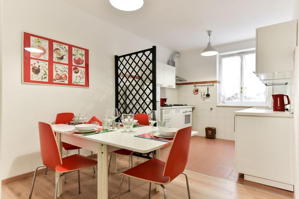 Red & White Vatican Apartment Rom Exterior foto